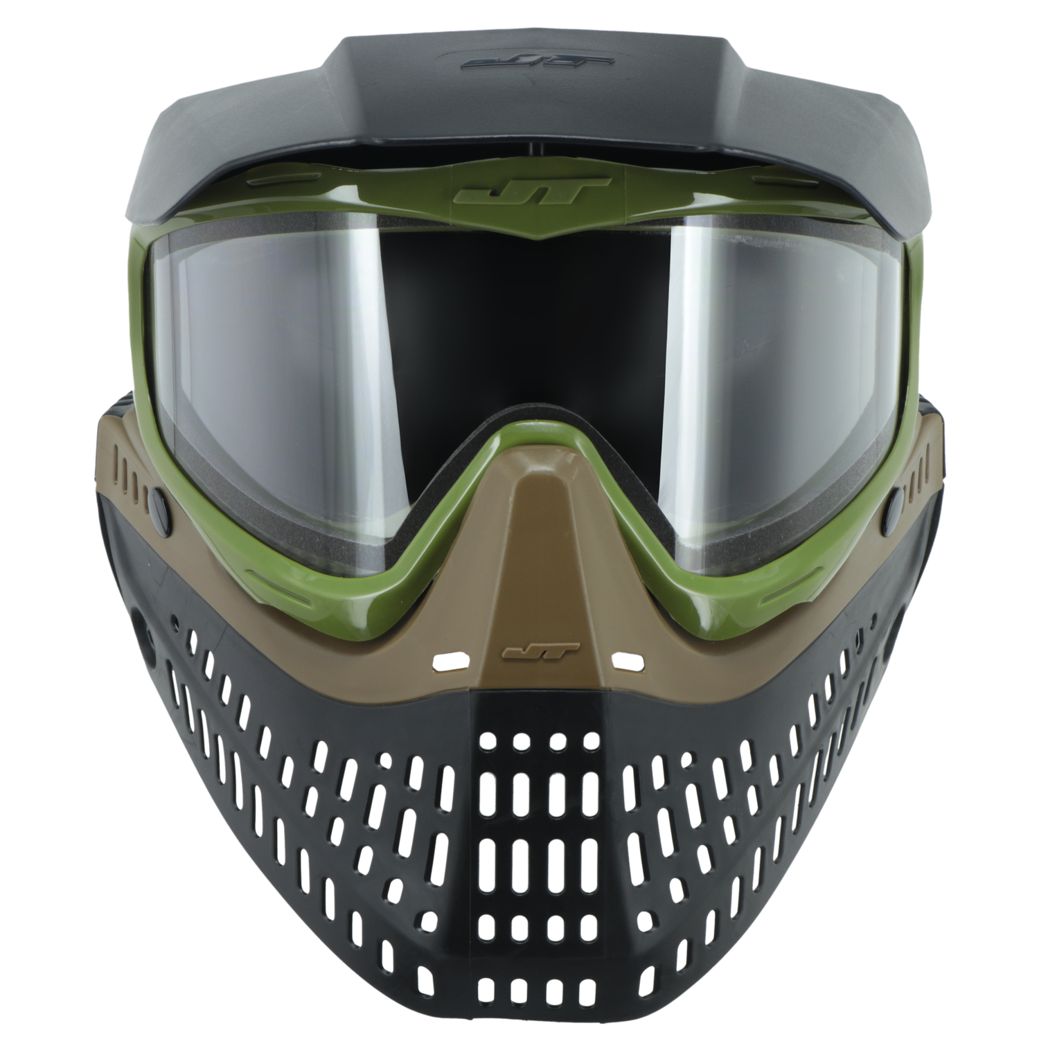JT Spectra Proflex SE Olive & Brown Paintball Goggle 